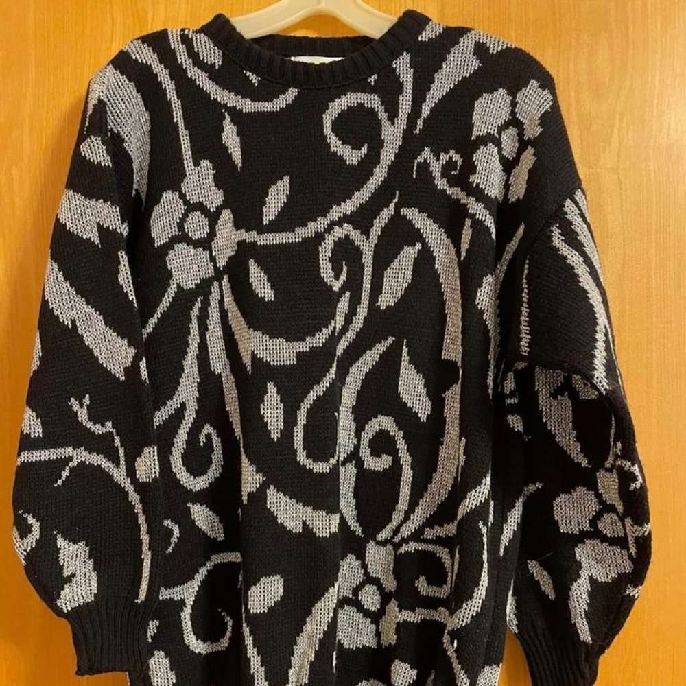 Ellen-D Kollection Vintage Sweater womens M medium